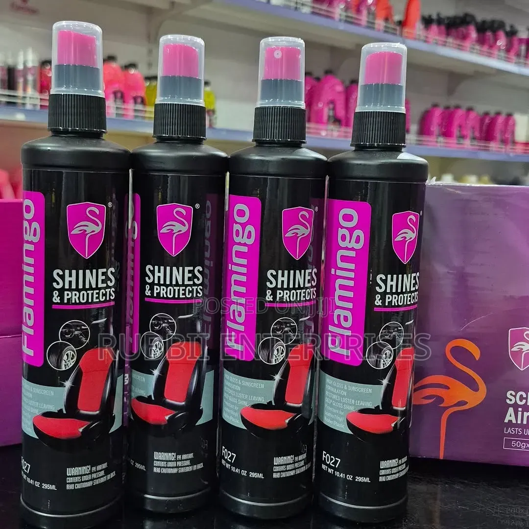 Flamingo Shines Protects Protectant Spray