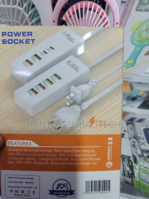 Fast Charge Power Socket Hub
