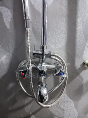 Shower Mixer(Full Set) With Head Telephone Changer Stick Bt Originally