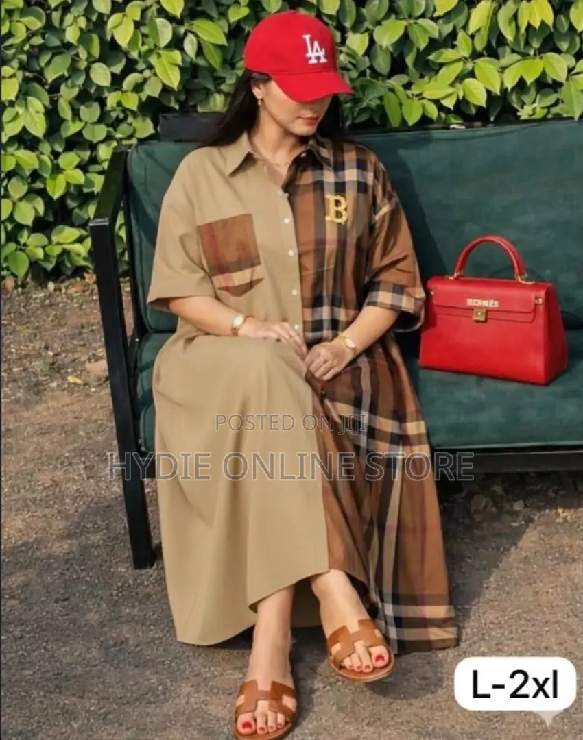 Classy Free Checked Free Dresses