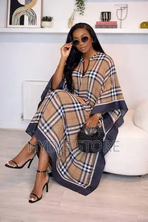 Classy Free Checked Free Dresses