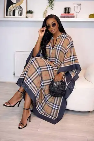 Classy Free Checked Free Dresses