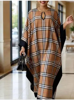 Classy Free Checked Free Dresses