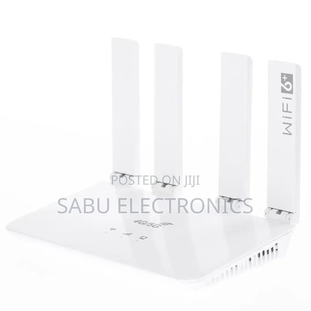 4g/5g Wifi 6 Router –Open to All Sim Card Router With an Ethernet Port