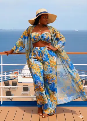Beach Wear Three Piece