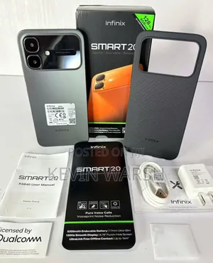 New Infinix Smart 20 128 GB Black