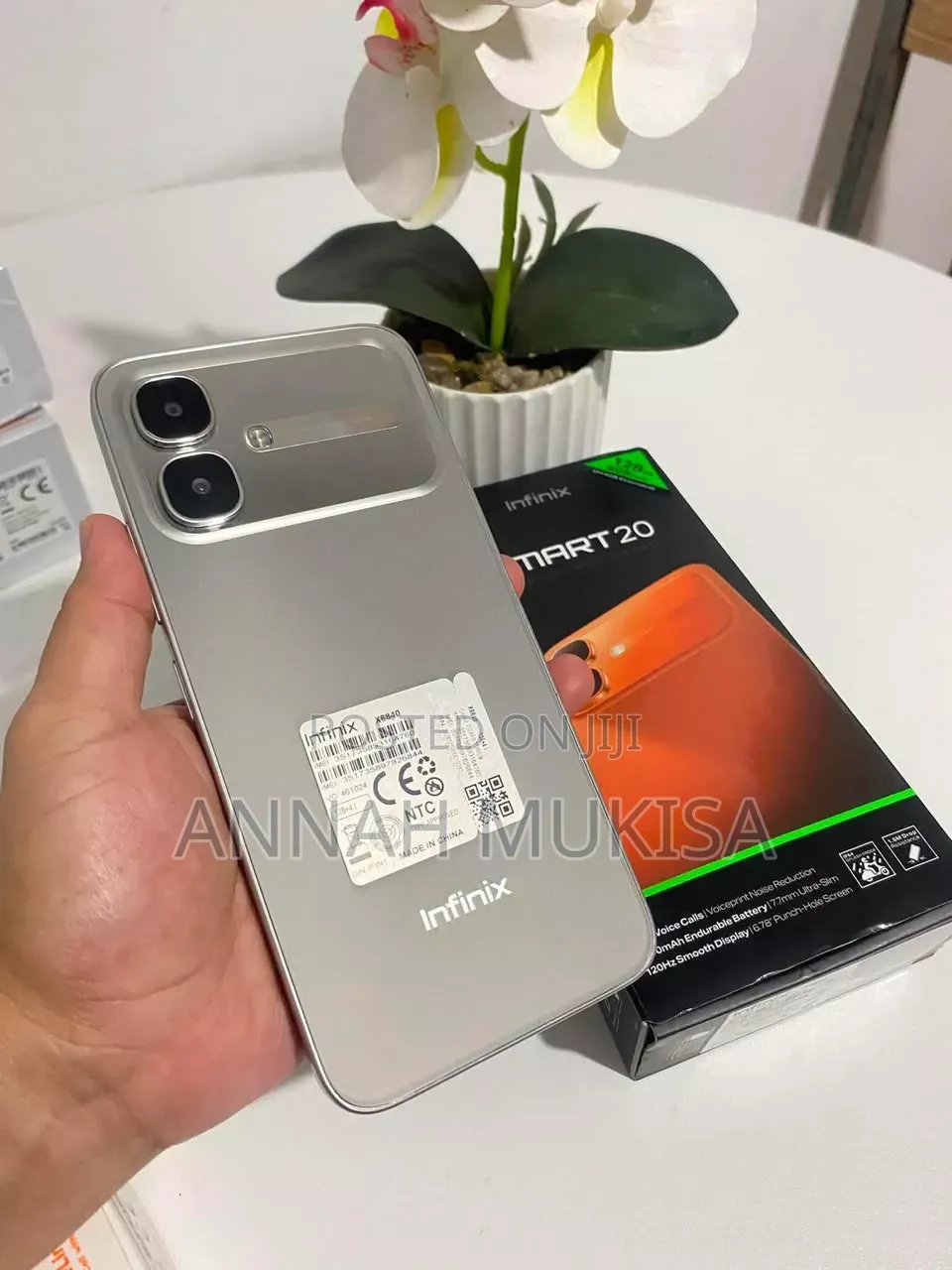 New Infinix Smart 20 128 GB Gray