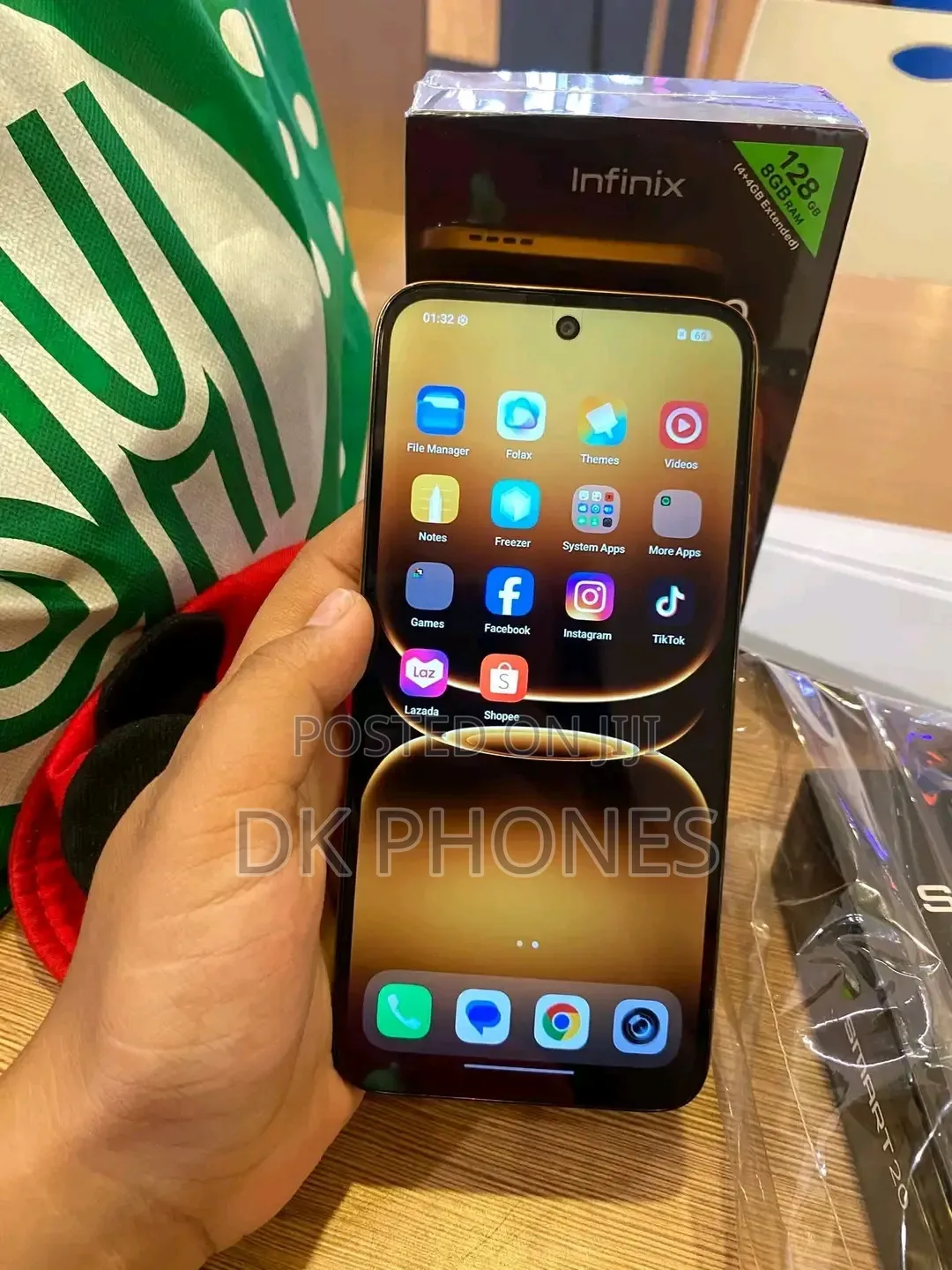 New Infinix Smart 20 128 GB Purple