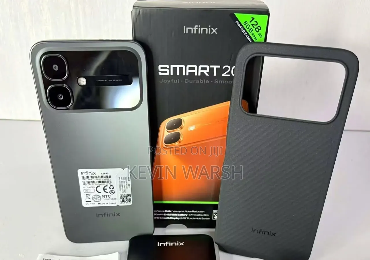 New Infinix Smart 20 128 GB Silver