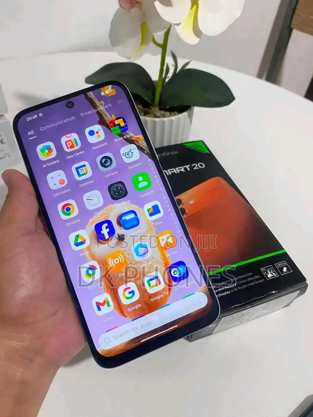 New Infinix Smart 20 128 GB Rose Gold