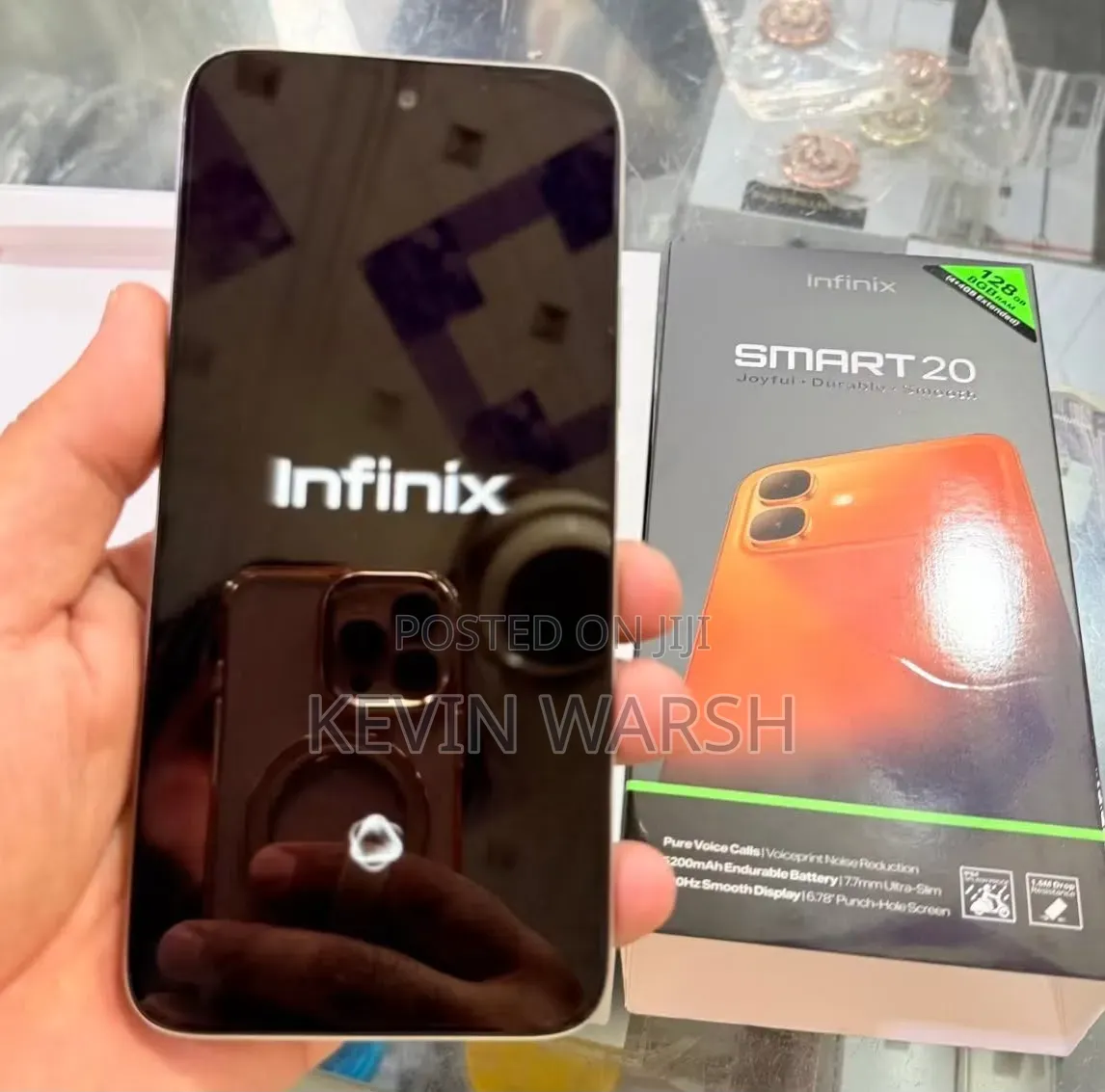 New Infinix Smart 20 128 GB Silver
