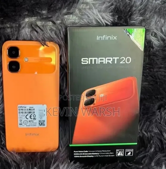 New Infinix Smart 20 128 GB Rose Gold