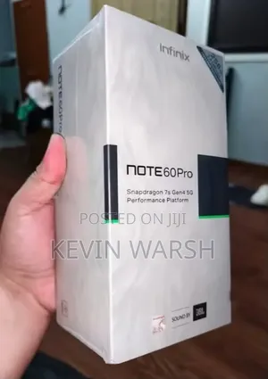 New Infinix Note 60 Pro 256 GB Silver
