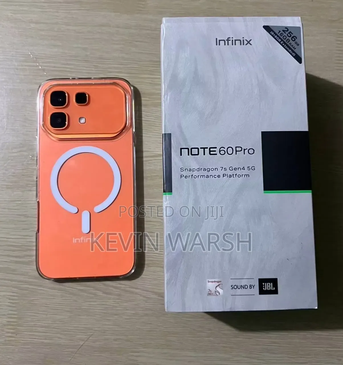 New Infinix Note 60 Pro 256 GB Orange
