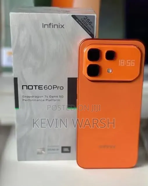 New Infinix Note 60 Pro 256 GB Orange