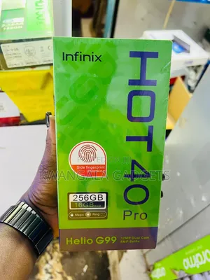 New Infinix Hot 40 Pro 256 GB Black