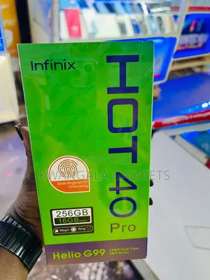 New Infinix Hot 40 Pro 256 GB Black