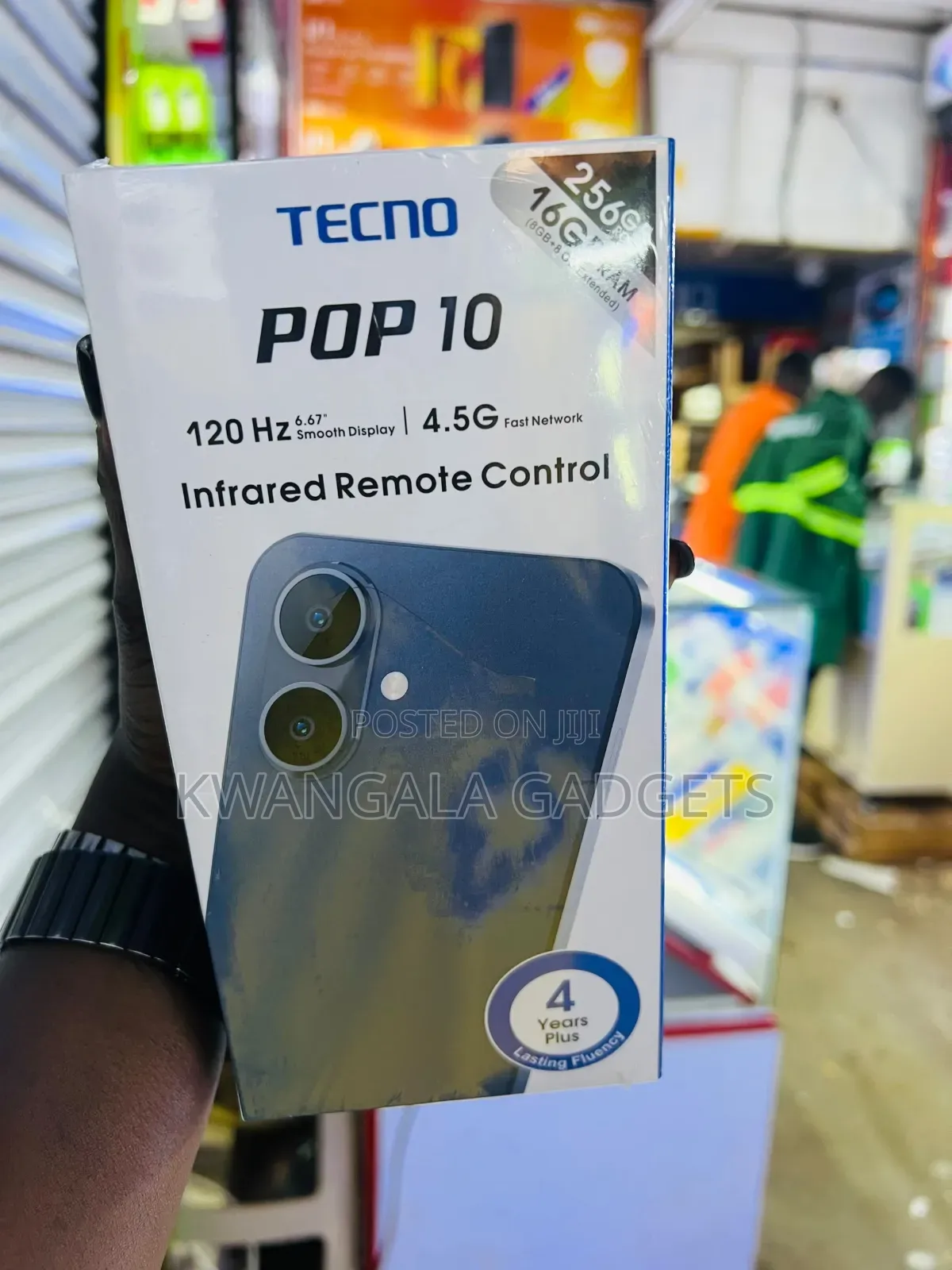 New Tecno Pop 10 128 GB Black