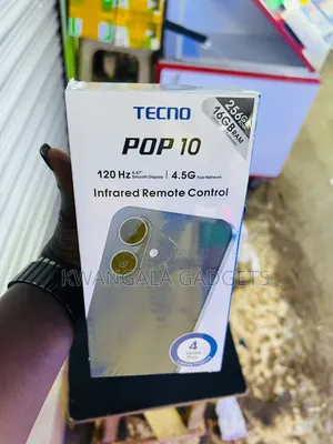 New Tecno Pop 10 128 GB Black