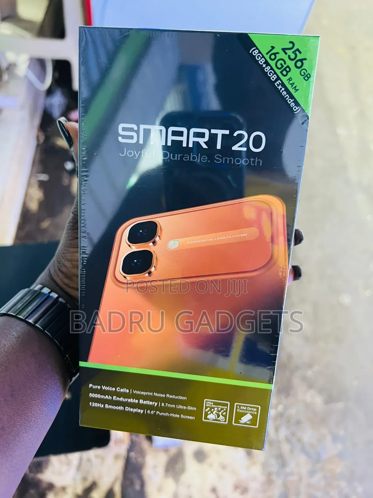 New Infinix Smart 20 128 GB Black