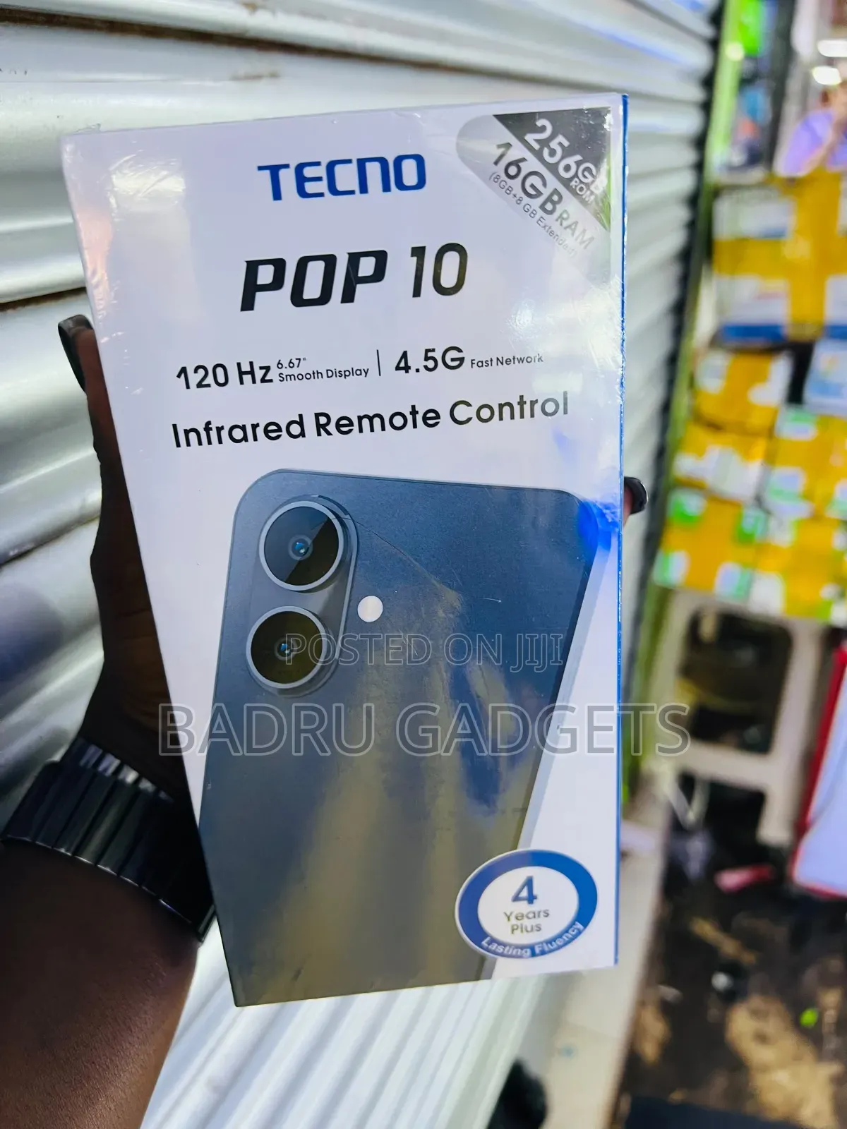 New Tecno Pop 10 128 GB Black
