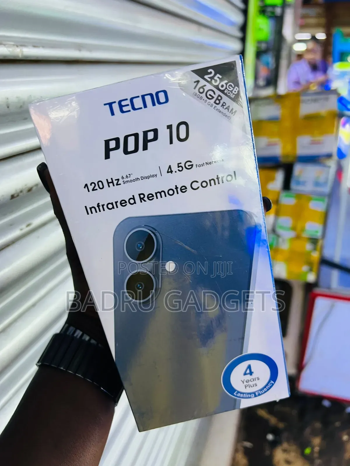 New Tecno Pop 10 128 GB Black