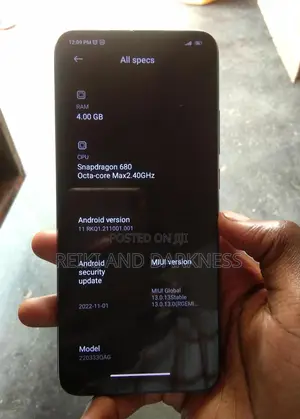 Xiaomi Redmi 10C 128 GB Blue