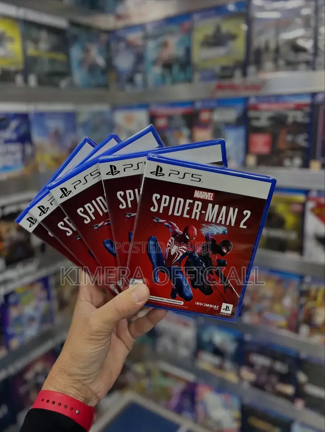 Spiderman 2 Game Cd for Ps5. Your Hands Will Thank You for Buying