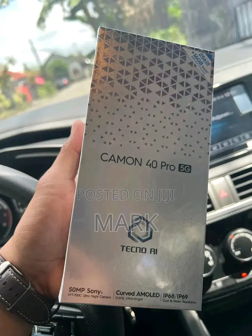 New Tecno Camon 40 Pro 5G 256 GB Gray
