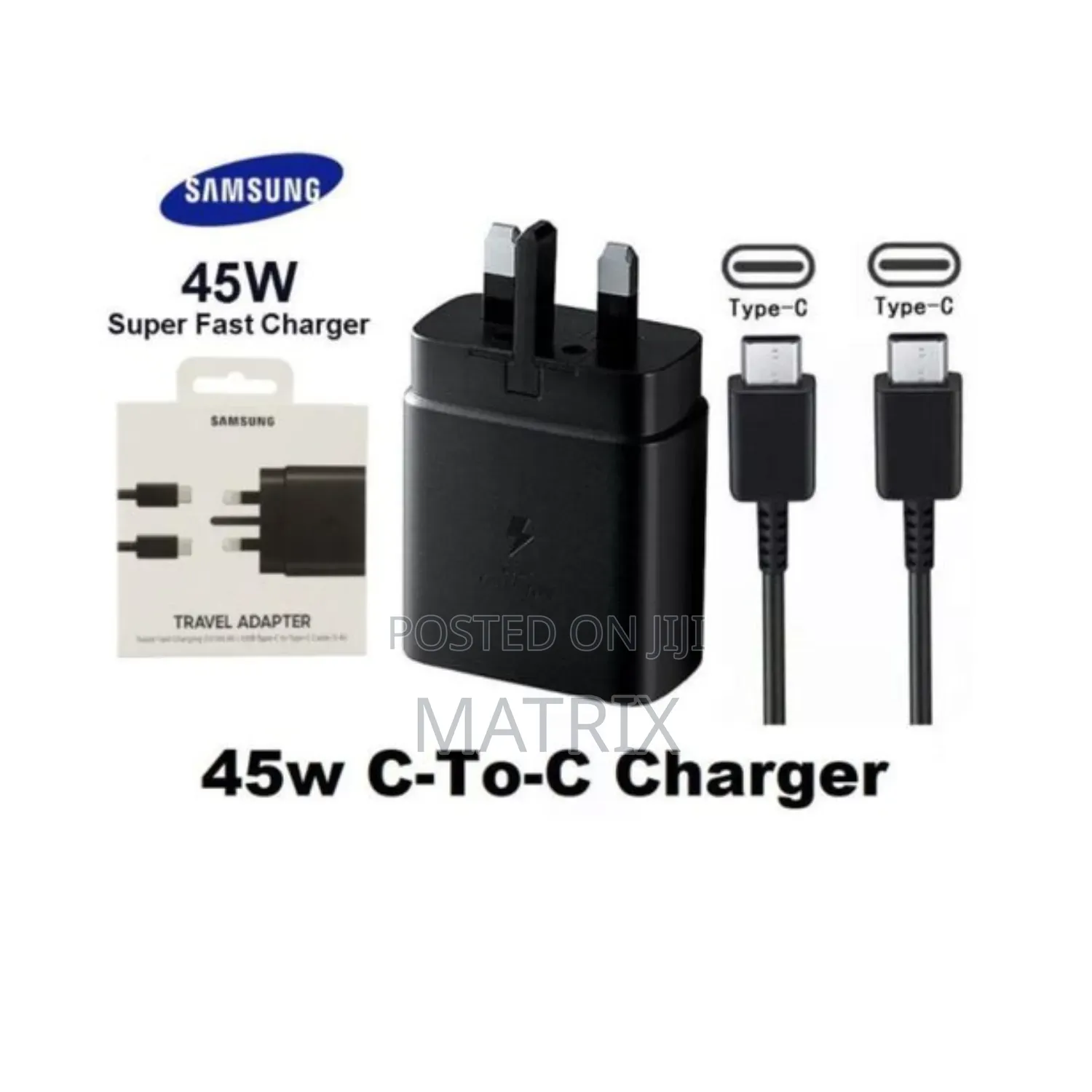 Samsung 45w Super Fast Charger – Usb Type-C Power Adapter