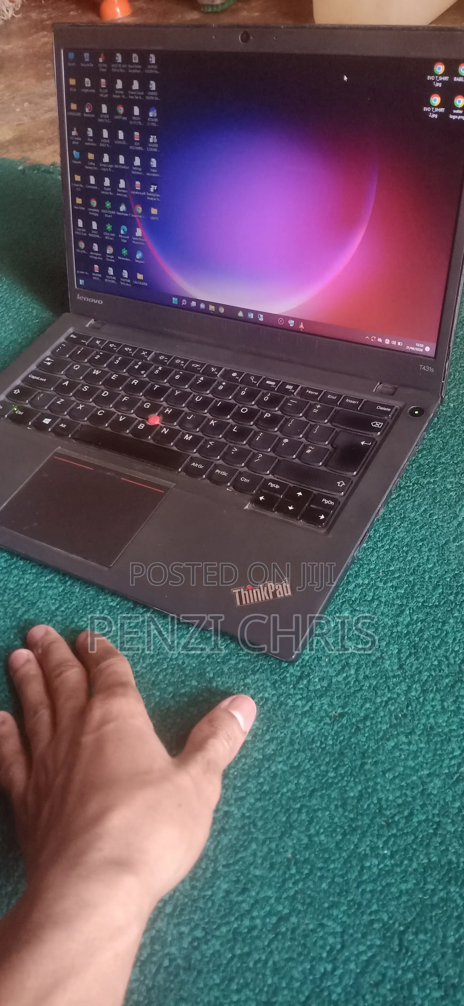 Laptop Lenovo ThinkPad T430s 8GB Intel Core i5 HDD 128GB