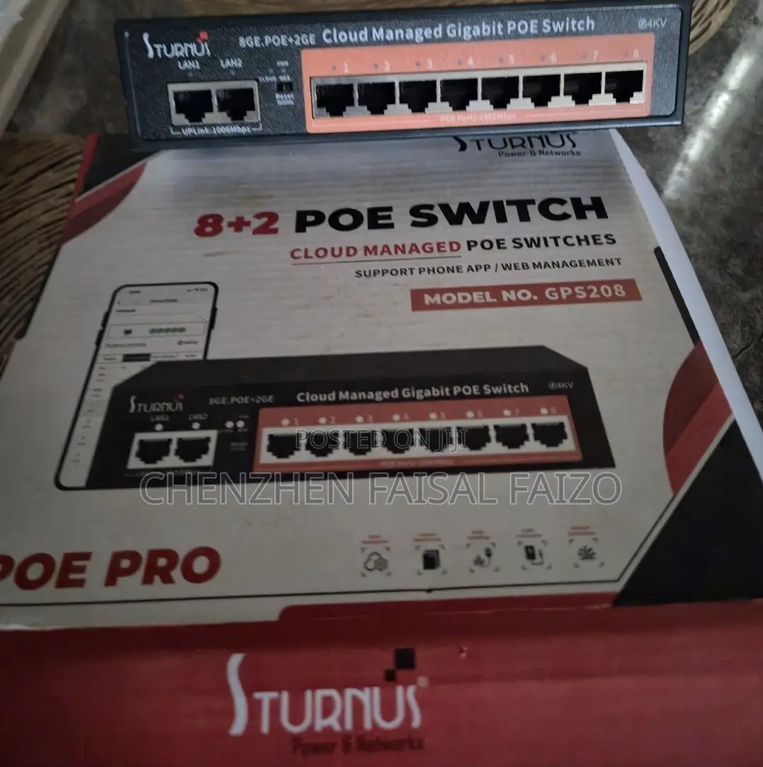 8+2 Poe Switch