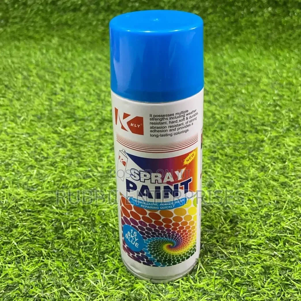 Spray Paint Blue ~ K Fly