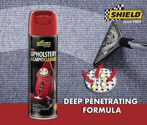 Aerosol Can of Shield Upholstery Carpet Cleaner ~ 275ml