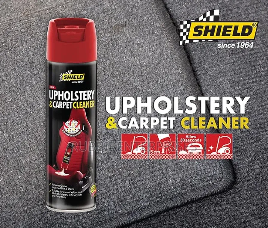 Aerosol Can of Shield Upholstery Carpet Cleaner ~ 275ml