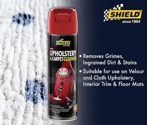Aerosol Can of Shield Upholstery Carpet Cleaner ~ 275ml