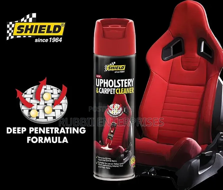 Aerosol Can of Shield Upholstery Carpet Cleaner ~ 275ml
