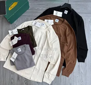 Zara Long-Sleeve Modal T-Shirts. Jewelry Tones