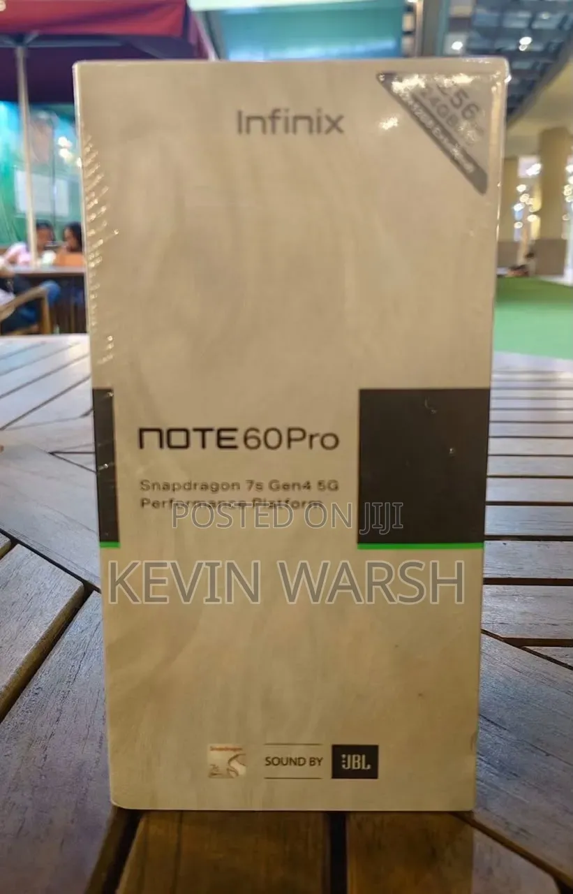 New Infinix Note 60 Pro 256 GB Black