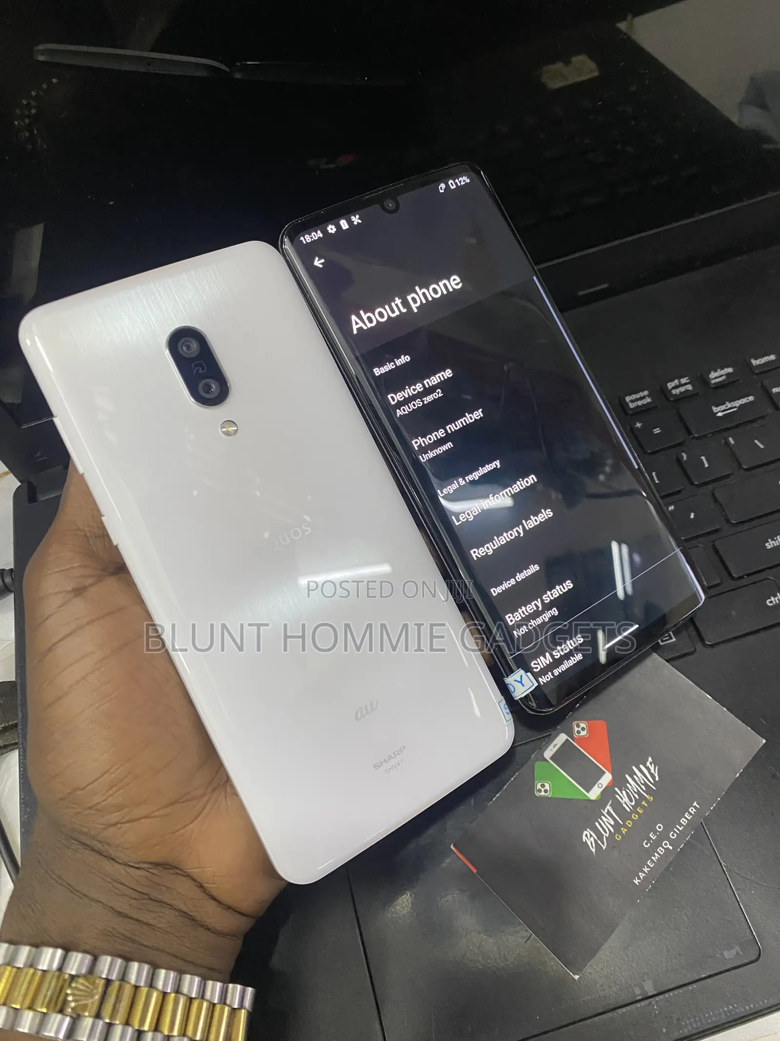 Sharp Aquos Zero 2 256 GB Blue
