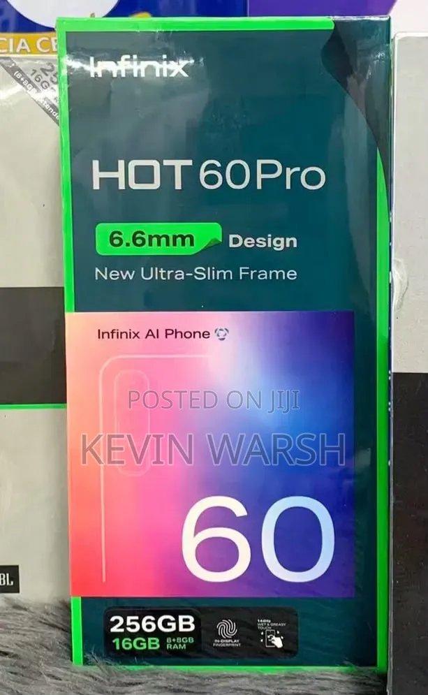 New Infinix Hot 60 Pro 256 GB Blue