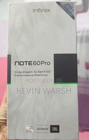 New Infinix Note 60 Pro 256 GB Blue