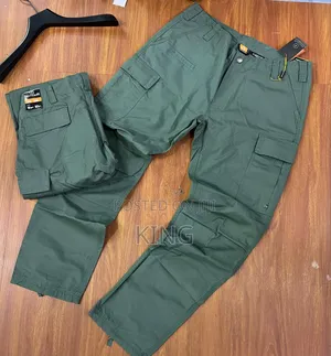 Cargo Pants.Black, Beige, Olive, Gray, and Khaki.
