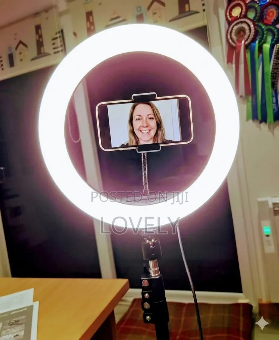 10-inch Led Ring Light With 2.1m Tripod Stand For Tiktok Vlogging