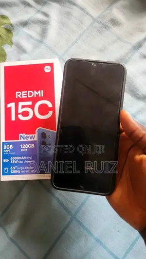 New Xiaomi Redmi 15C 4G 256 GB Black