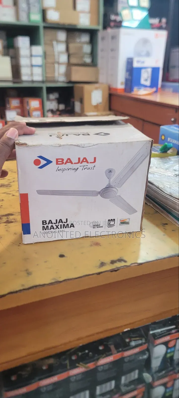 Bajaji Original Indian Ceiling Fan