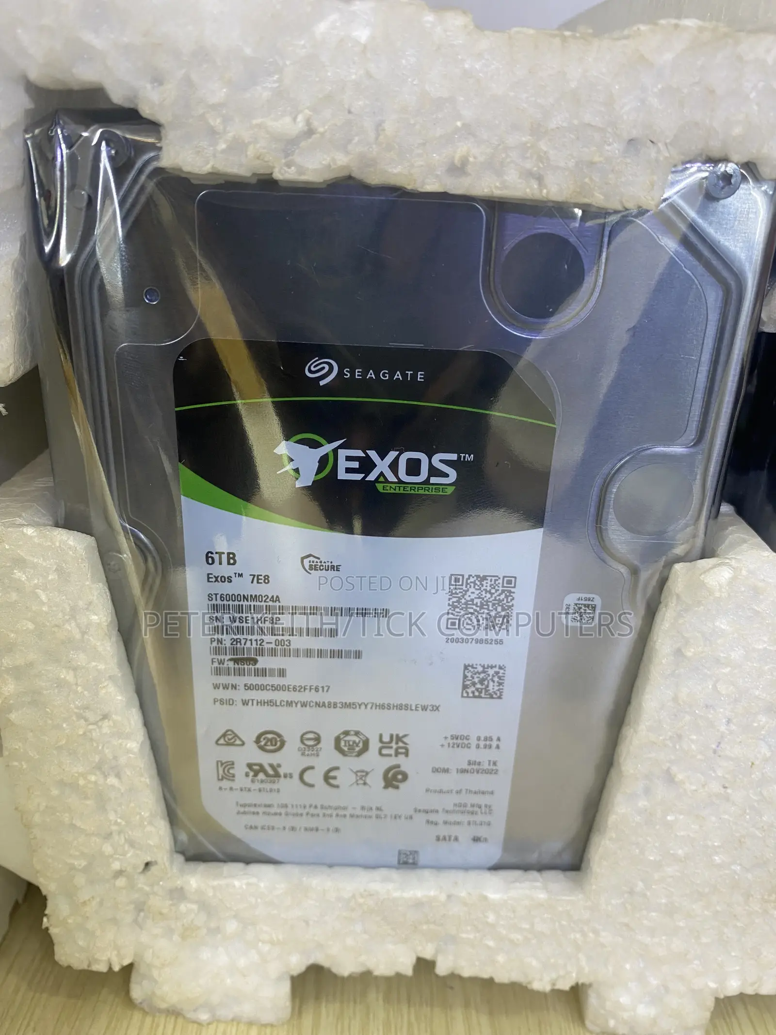 Western Digital 8.0tb Surveillance HDD Is Designed for 24/7 DVR NVR