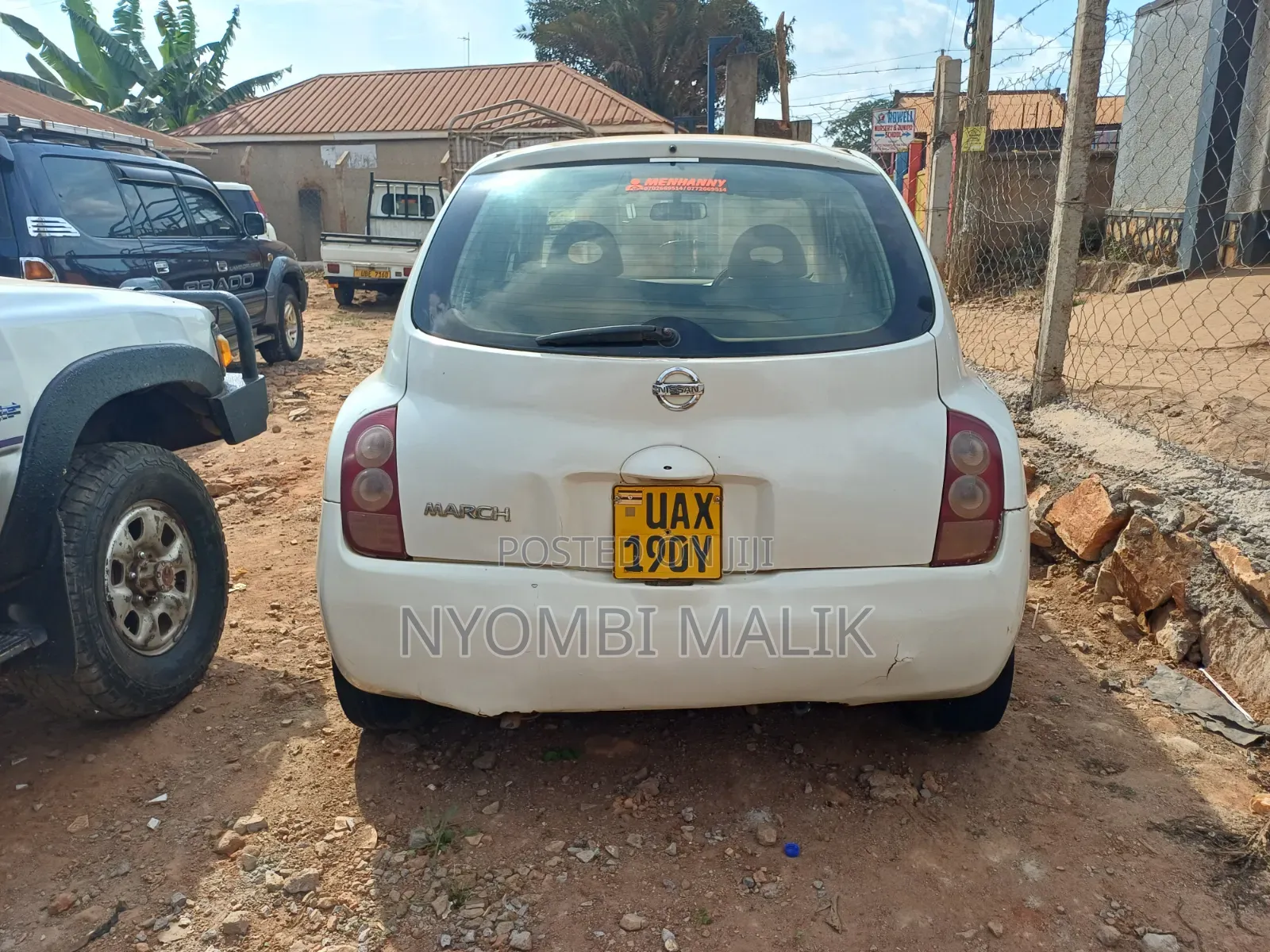 Nissan March 2003 White