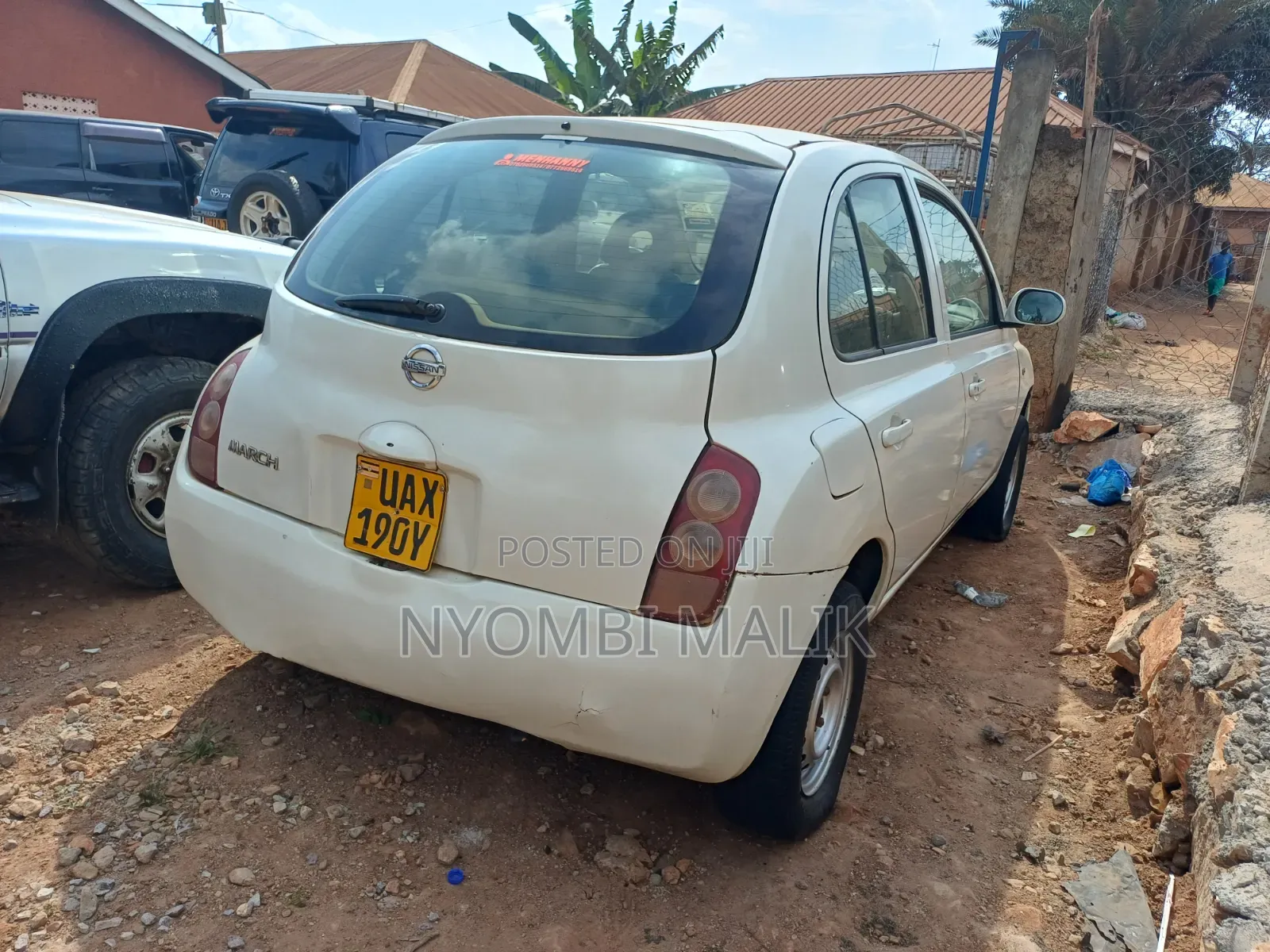 Nissan March 2003 White