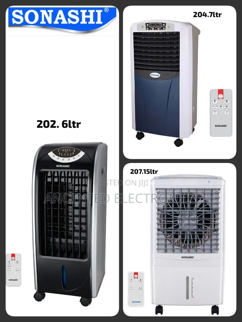 Air Coolers All Sizes Available